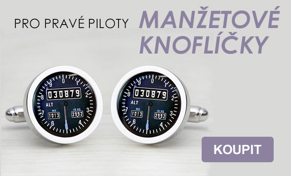 MANŽETOVÉ KNOFLÍČKY PRO PILOTY